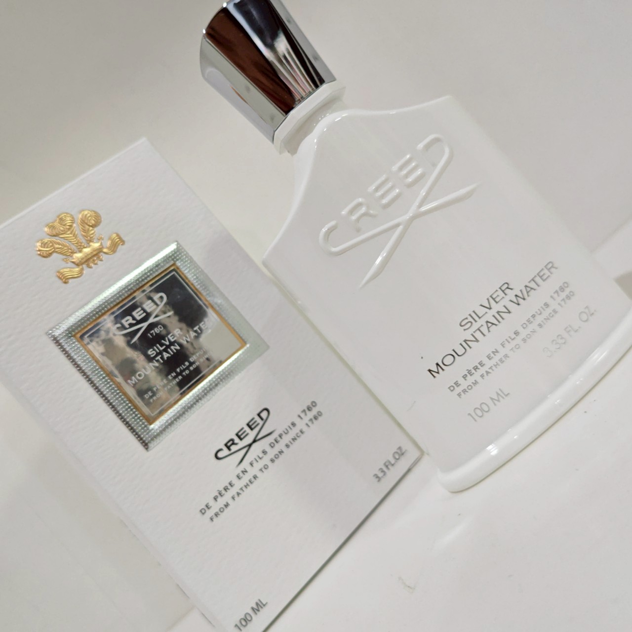 น้ำหอมแท้ Creed Silver Mountain Water 100ml กล่องขาย