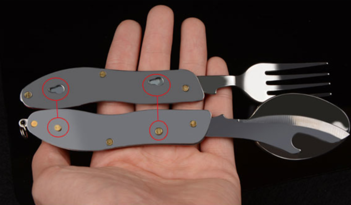 ชุดช้อนส้อมพกพา