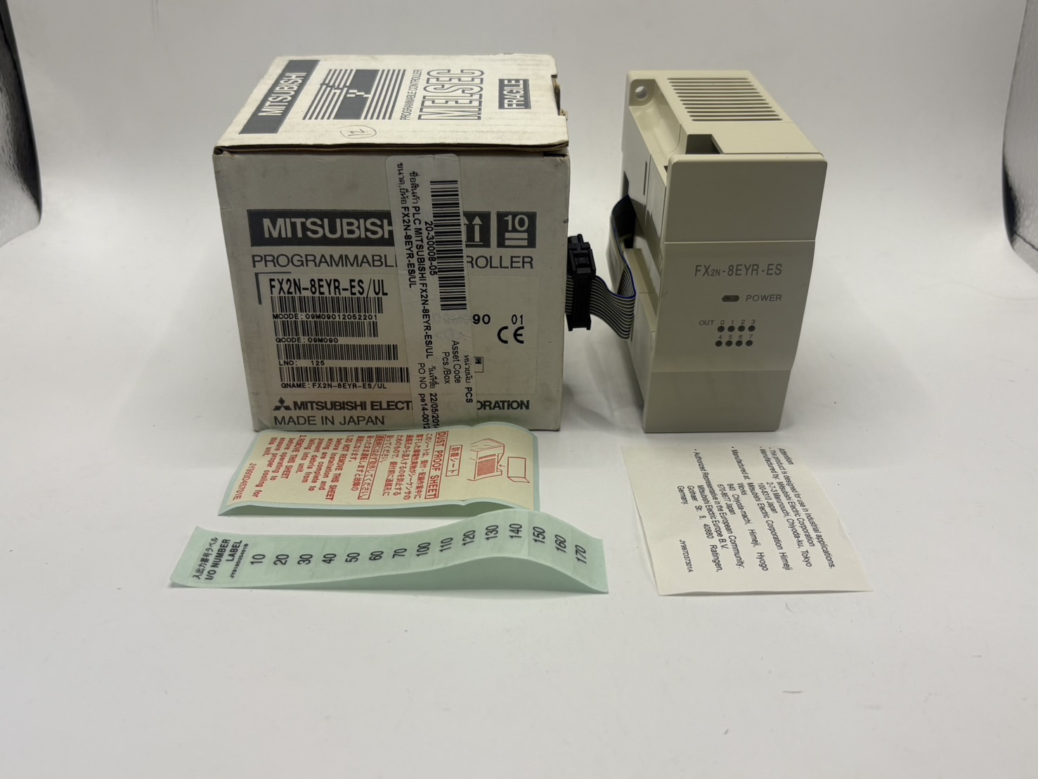 PLC ยี่ห้อ Mitsubishi ยี่ห้อ FX2N-8EX-ES/UL (New)