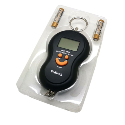 เครื่องชั่งดิจิตอล เครื่องชั่งแบบแขวน เครื่องชั่งแขวน เครื่องชั่งกระเป๋าเดินทาง เครื่องชั่งตกปลา 40kg ความละเอียด 20g (พร้อมกล่อง)