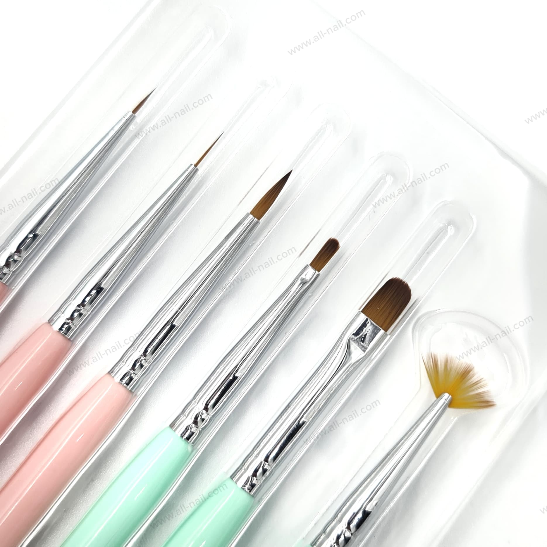 ชุดพู่กัน ชุดพู่กันเจล พู่กันปั้น พู่กันเพ้นท์ มีทั้งหมด6แท่ง