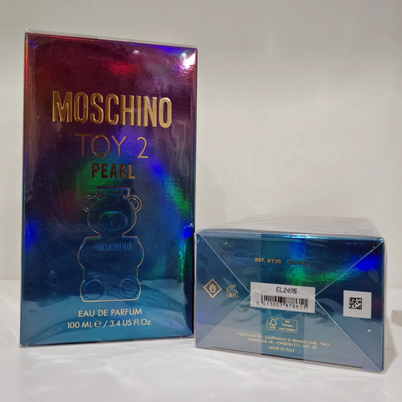 น้ำหอมแท้ Moschino Toy 2 Pearl EDP 100ml กล่องซีล