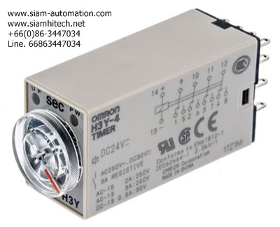 Timer OMRON H3Y-4 (24VDC, 30s) NEW