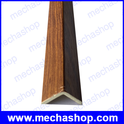ปิดขอบปิดมุม แยกตามสีไม้ Internal Angles Line Same color As pvc wall panel Size: W25mm * H25mm * 2900MM