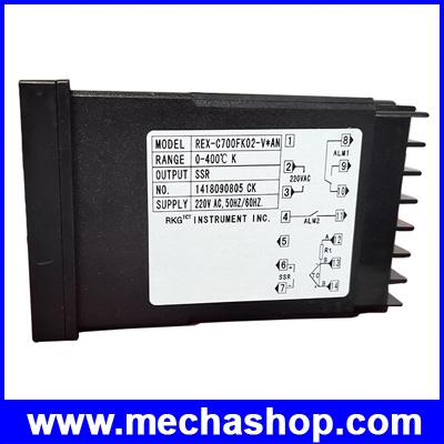 เครื่องควบคุมอุณหภูมิ AC 220V Oven Temperature Controller REX-C700 Thermocouple PT100,K Universal Input SSR Output 72*72mm