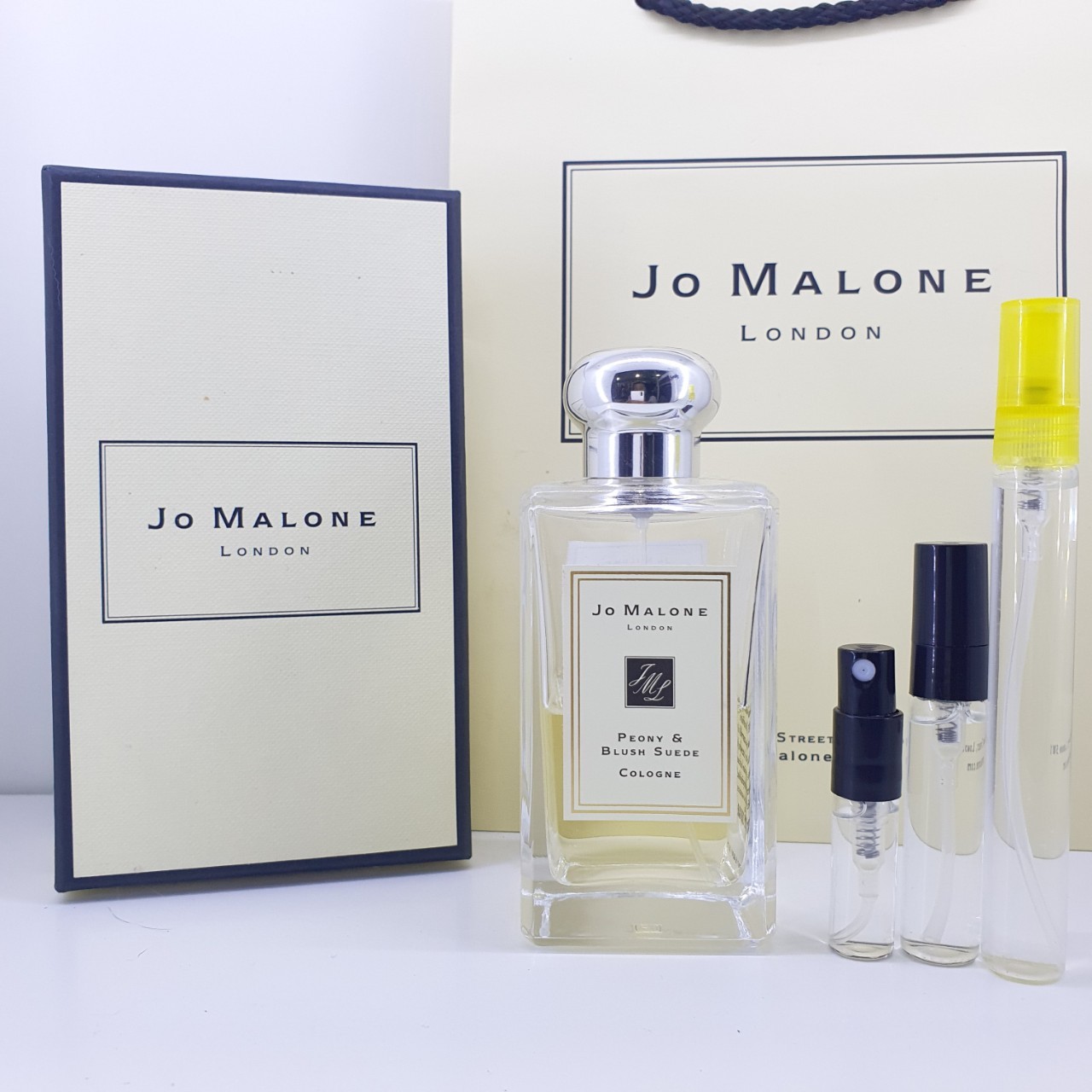 น้ำหอมแท้แบ่งขาย Jo Malone Peony Blush & Suede Cologne 💕Travel Size #แบบทดลอง