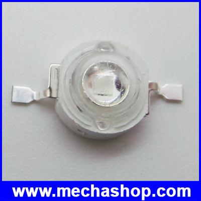 (จำนวน 10 ดวง) ชิป LED DIY 3 Watt High Power 60-80LM สีน้ำเงิน สีฟ้า BLUE LED High power (Epistar Taiwan) 45 mil