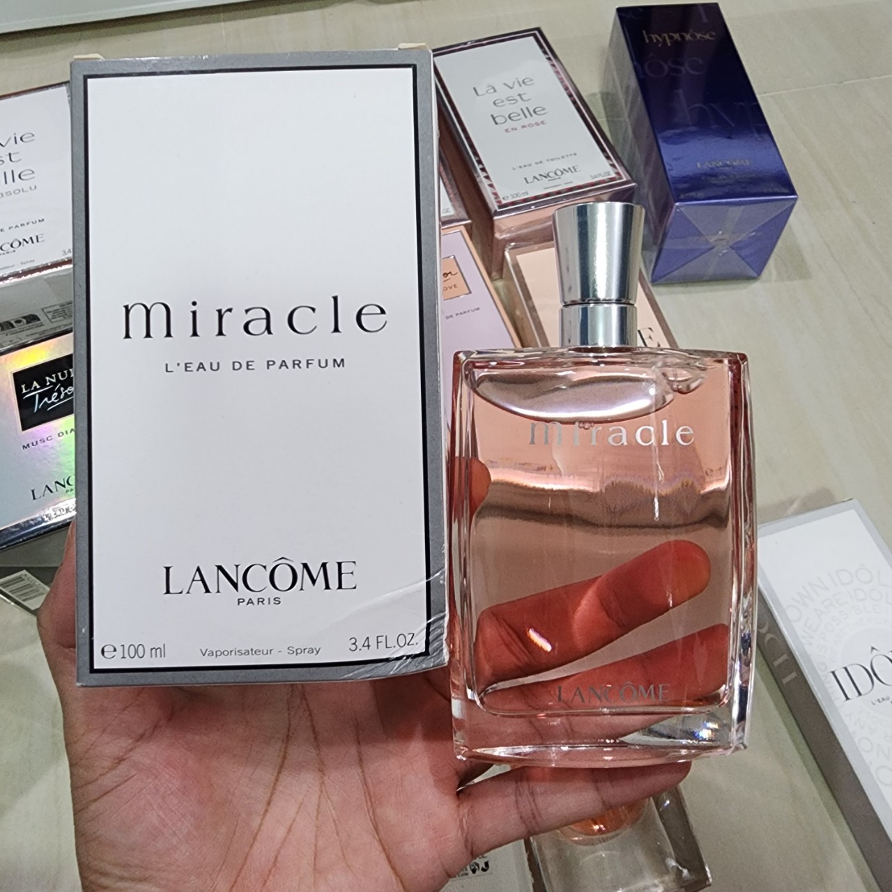 น้ำหอมแท้ Lancome Miracle for Women EDP 100 ml. กล่องขาว