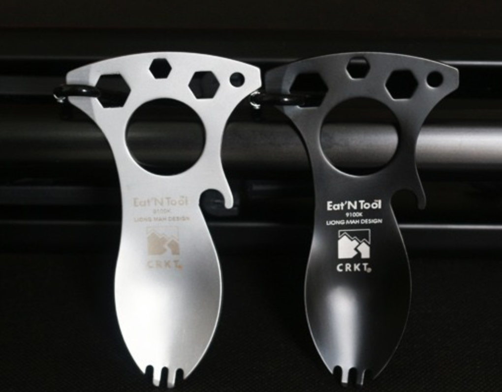ช้อนส้อมพกพา CRKT eat 'n tool