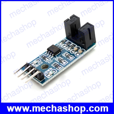 เซนเซอร์ก้ามปู เซนเซอร์วัดความเร็วรอบ Slot Type IR Optocoupler Speed Sensor Module LM393 For Arduino Groove Coupler Sensor 3.3V-5V