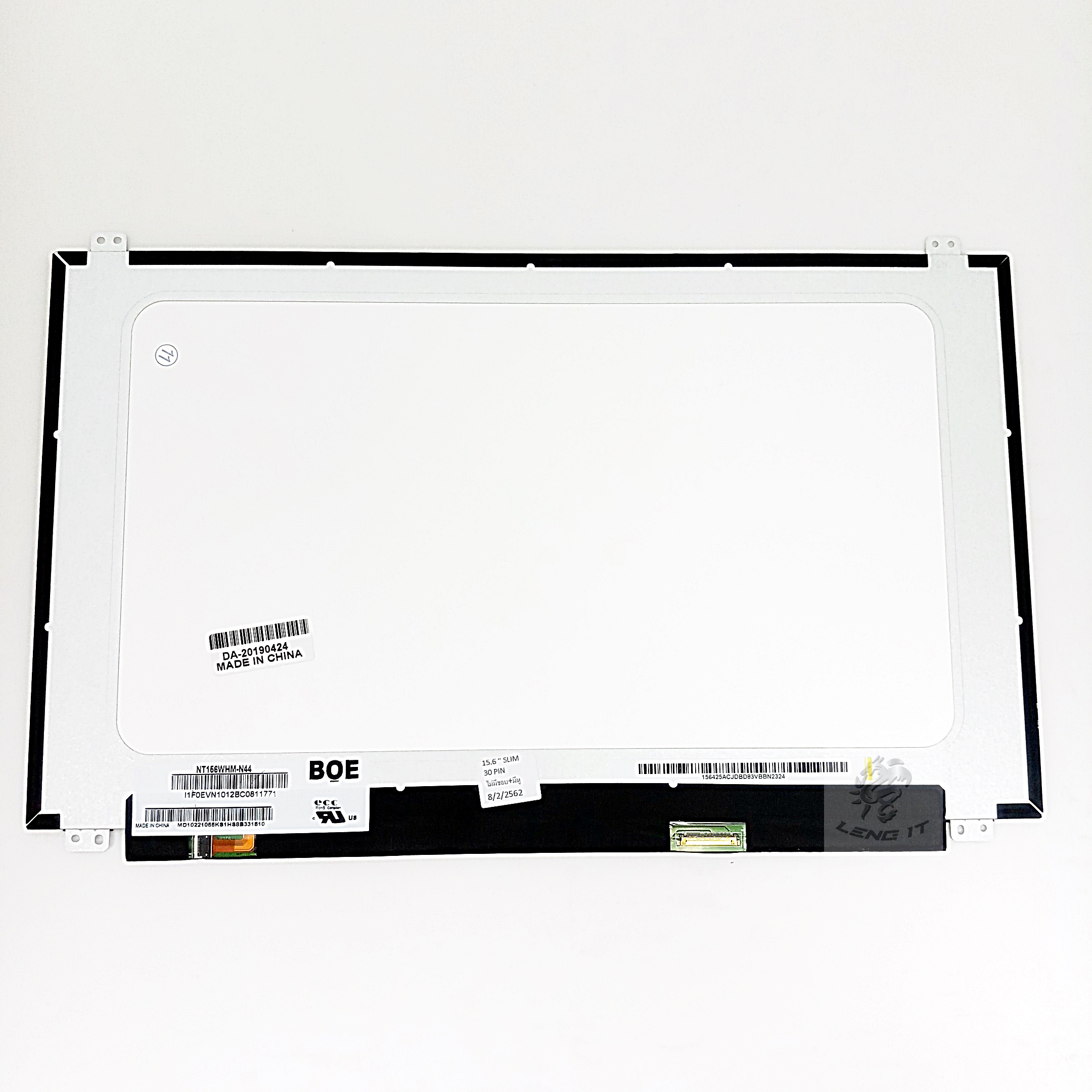 LED Panel จอโน๊ตบุ๊ค ขนาด 15.6 นิ้ว SLIM 30 PIN ไม่มีขอบ +แต่มีหู (35 CM)