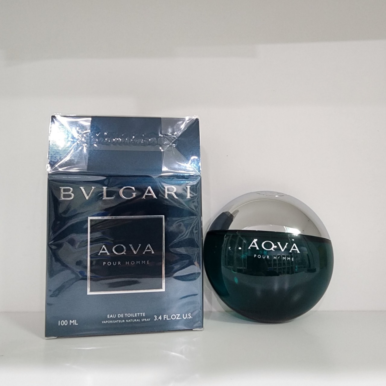น้ำหอมแท้ Bvlgari Aqva Pour Homme EDT 100ml กล่องซีล