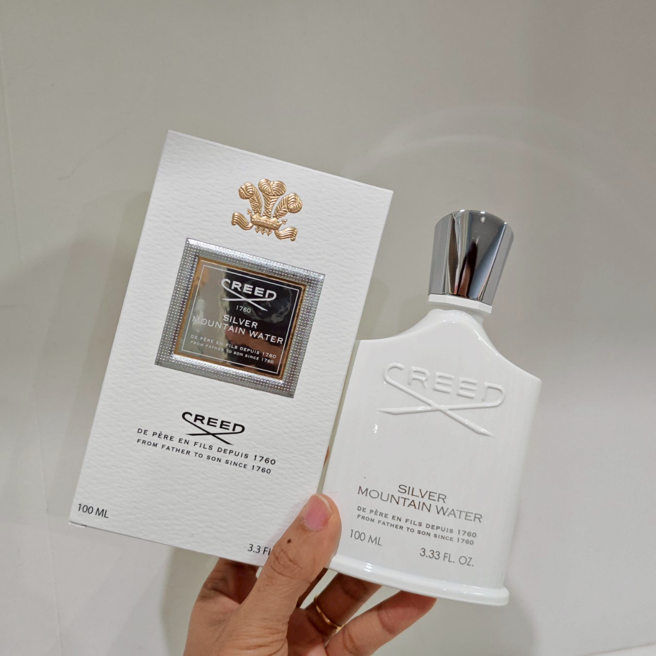 น้ำหอมแท้ Creed Silver Mountain Water 100ml กล่องขาย