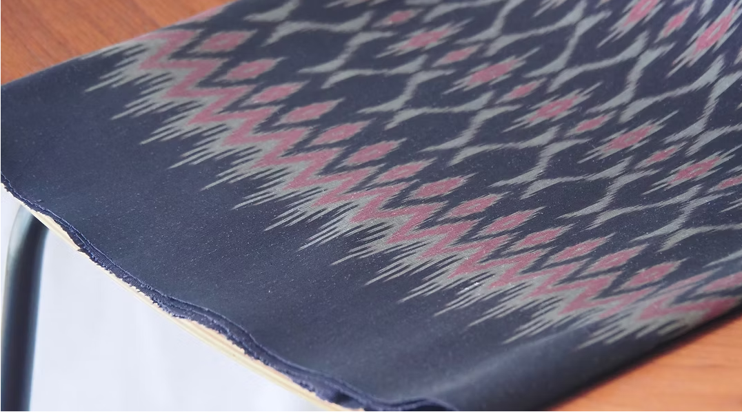 ซิ่น ผ้าไหมมัดหมี่ ไหมแท้ สีเทากะปิม่วง เลือกตามขนาด รหัส CISP-CT-103208