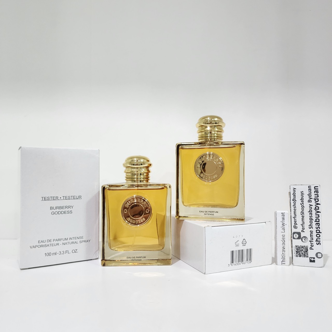 น้ำหอมแท้ Burberry Goddess EDP Intense 100ml กล่องเทสเตอร์