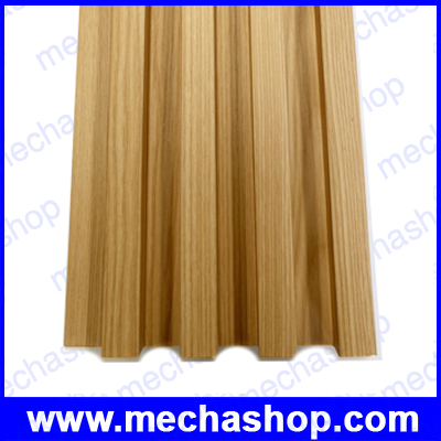 Great Wall Board ไม้เทียม ผนังไม้เทียมตกแต่งบ้าน ตกแต่งผนัง Size: 160x2900mm 24mm Raw Material: Virgin color RF-105