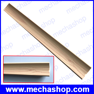 ปิดขอบปิดมุม แยกตามสีไม้ Internal Angles Line Same color As pvc wall panel Size: W30mm * H30mm * 3000MM