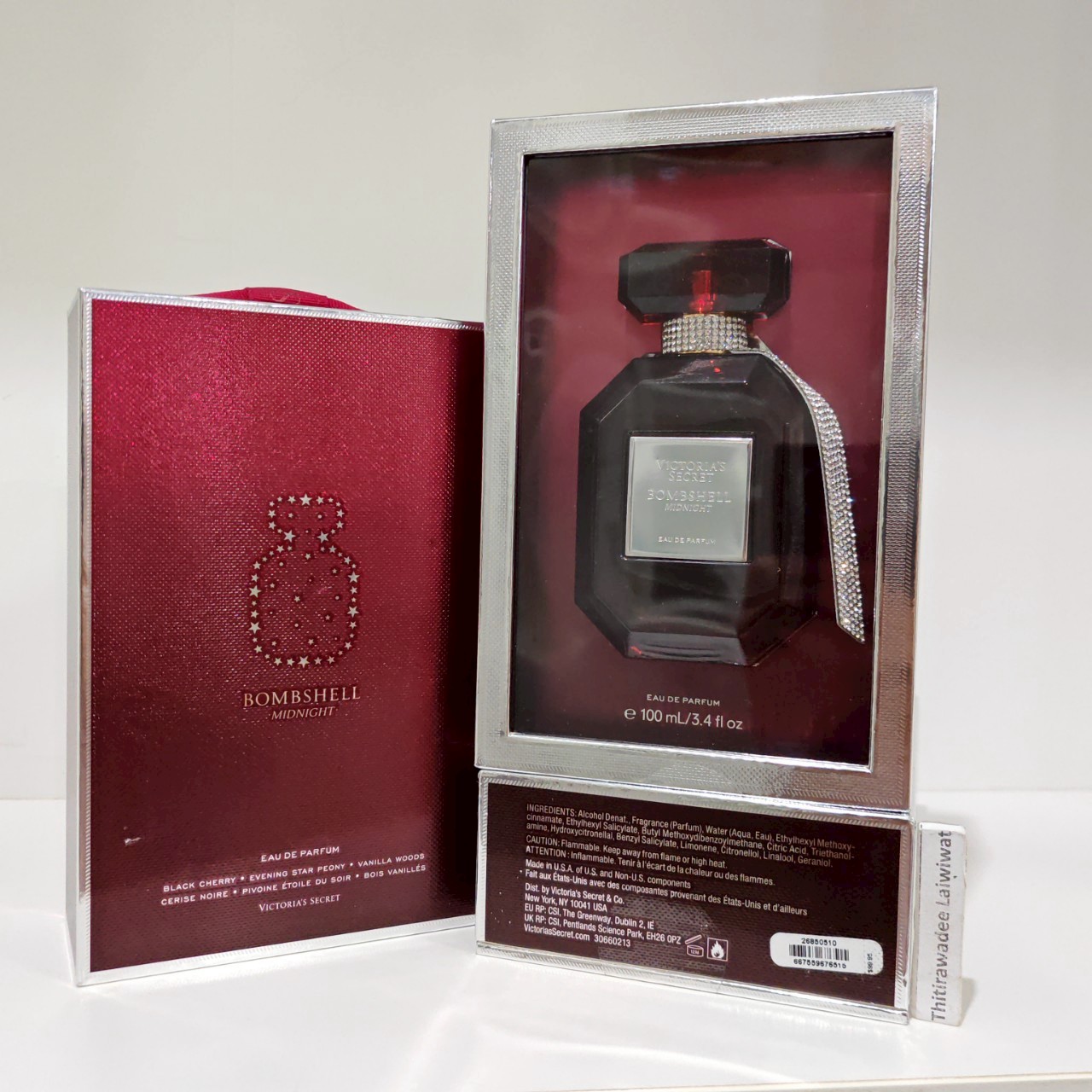น้ำหอมแท้ Victoria’s Secret Bombshell Midnight EDP 100ml กล่องซีล