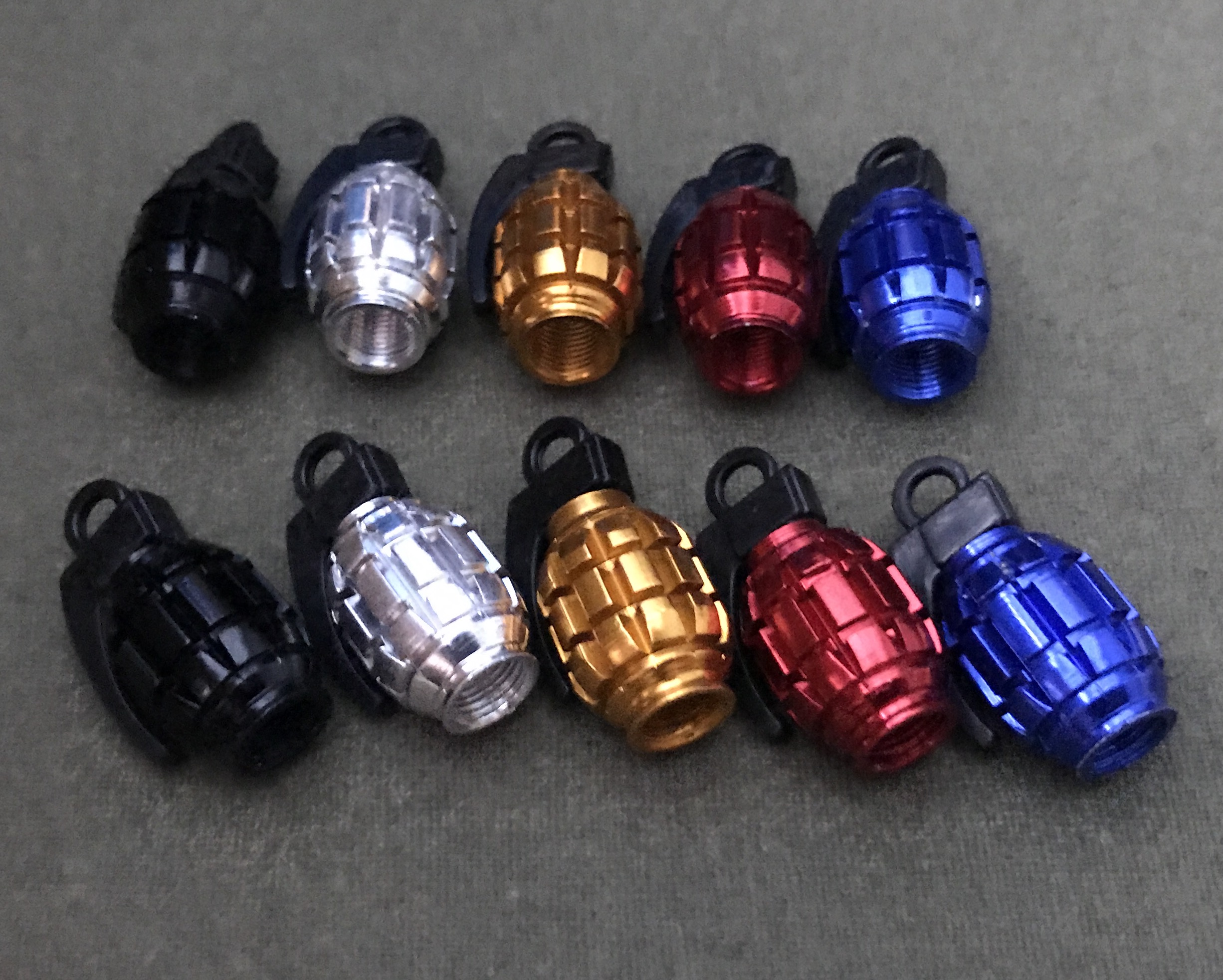 จุกลมจักรยาน : ทรงลูกระเบิด