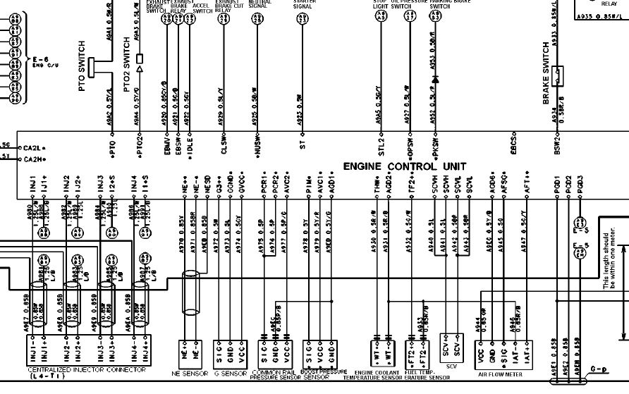 คู่มือซ่อม wiringdiagram nissan ud บอดี้ GH11 GH8 ปี 2008