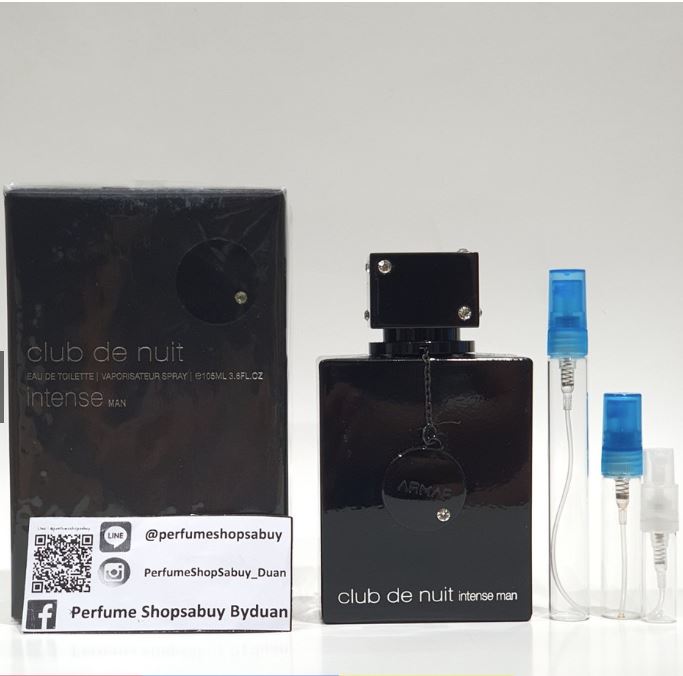 น้ำหอมแท้แบ่งขาย Armaf Club de Nuit Intense for Men โคลนกลิ่น Creed Aventus 💦แบ่ง 💕Travel Size แบบทดลอง