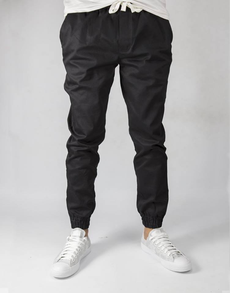 กางเกง jogger JG 615 สีดำ