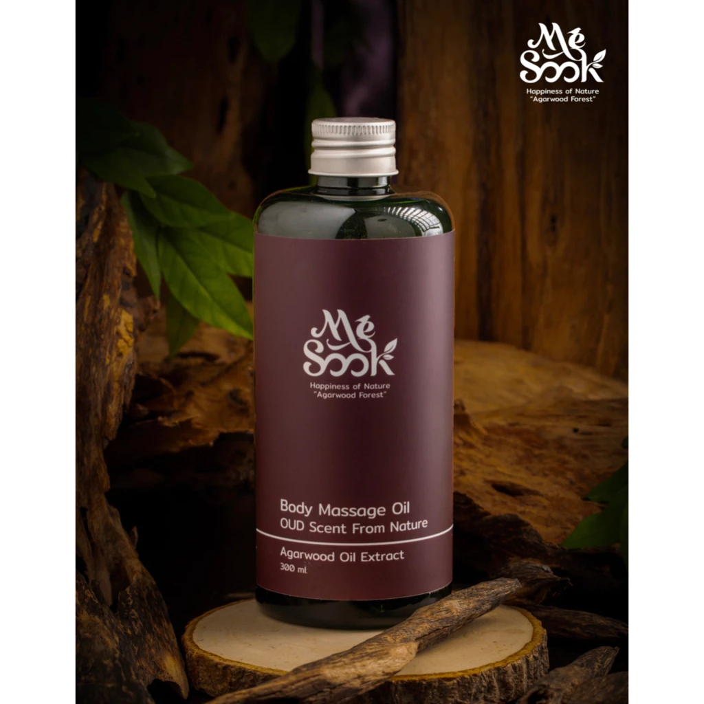 น้ำมันนวดตัวอโรม่า กฤษณา (300 ml.) รหัส 113-MS-014