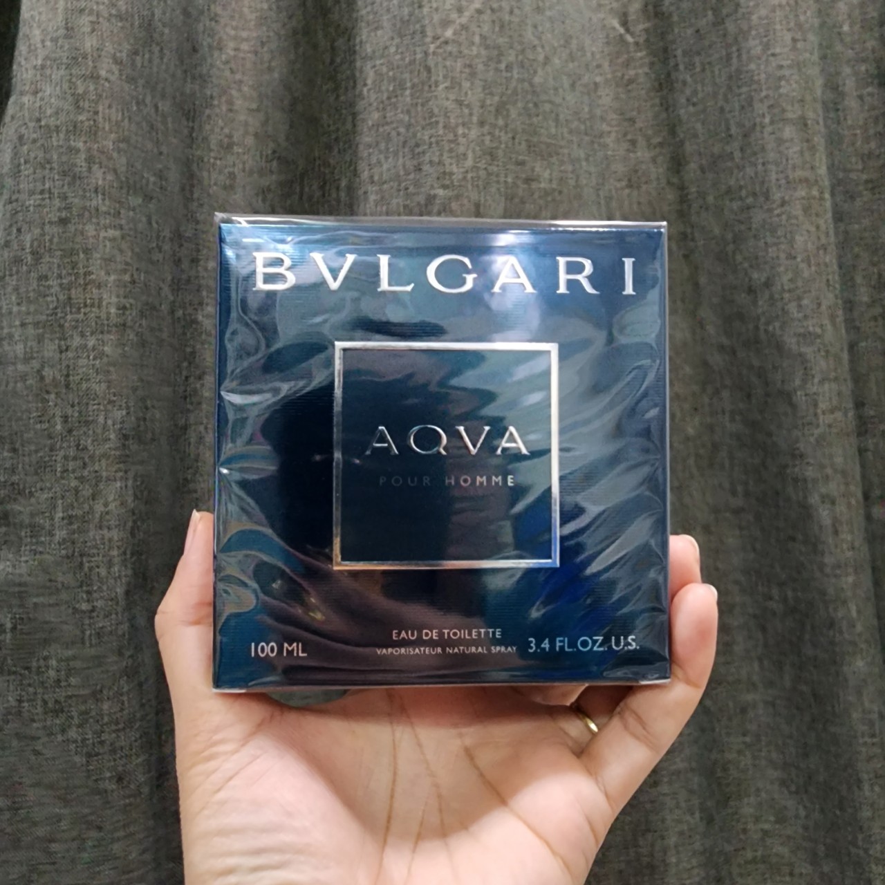 น้ำหอมแท้ Bvlgari Aqva Pour Homme EDT 100ml กล่องซีล