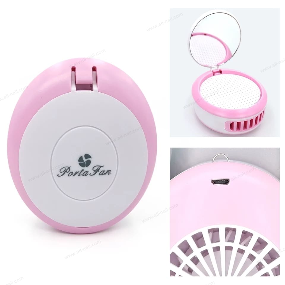 พัดลมเป่าขนตา เครื่องเป่าขนตา เป่าเล็บ มีแบตในตัว