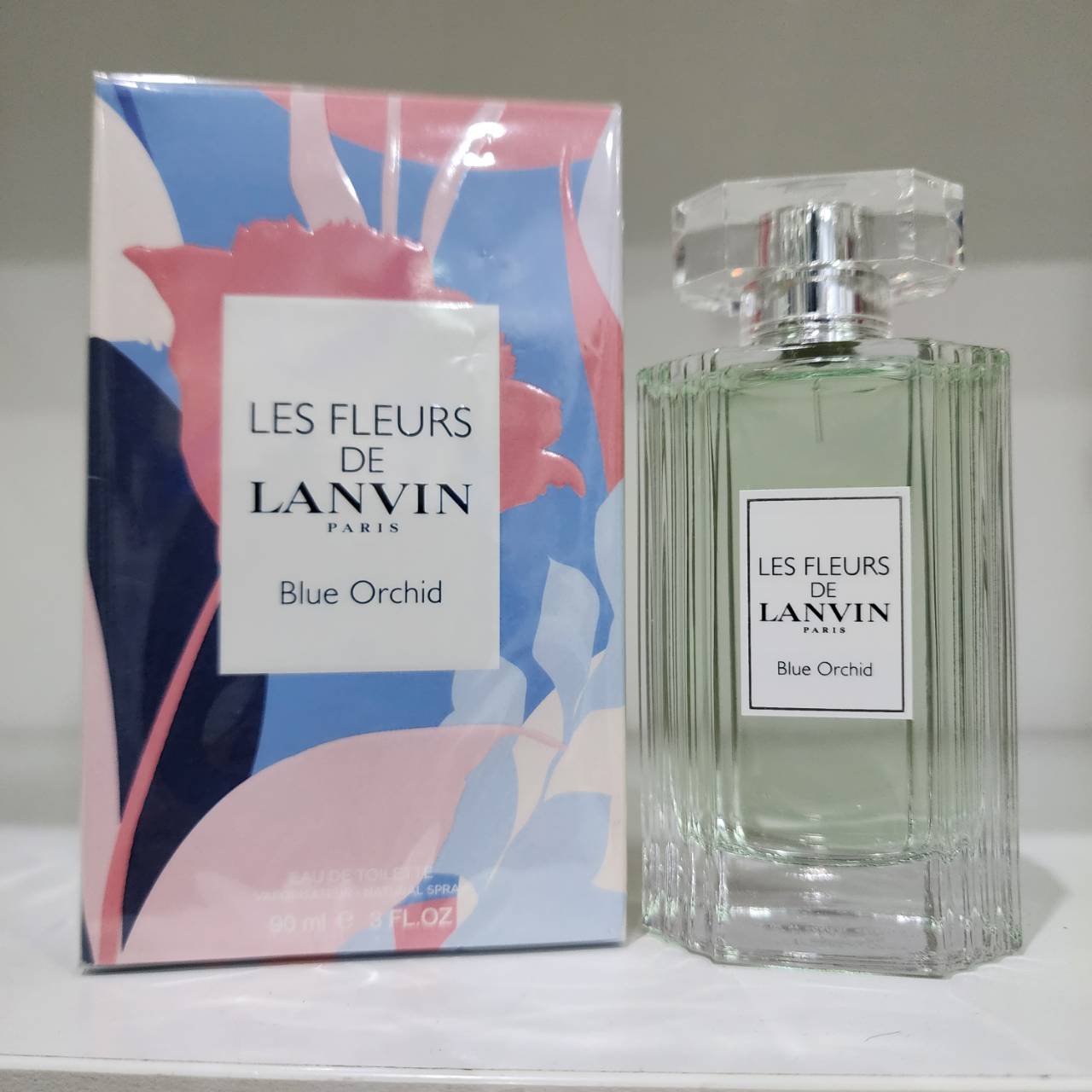น้ำหอมแท้ Lanvin Les Fleurs blue orchid 90ml กล่องซีล