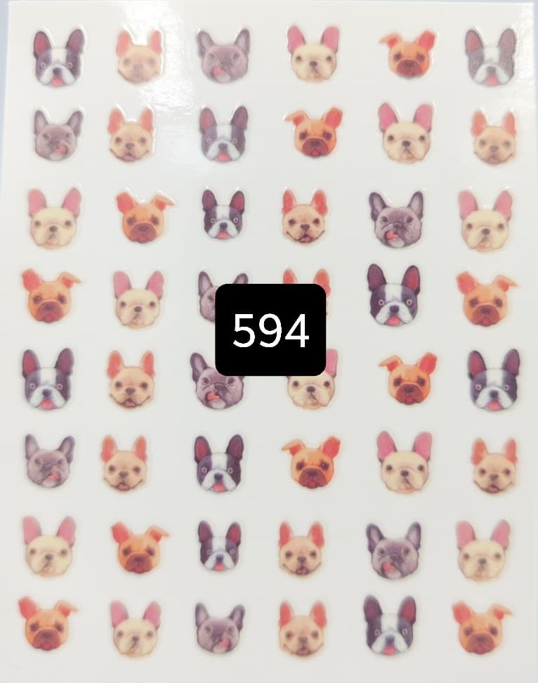 สติ๊กเกอร์แต่งเล็บ รูปต่างๆ