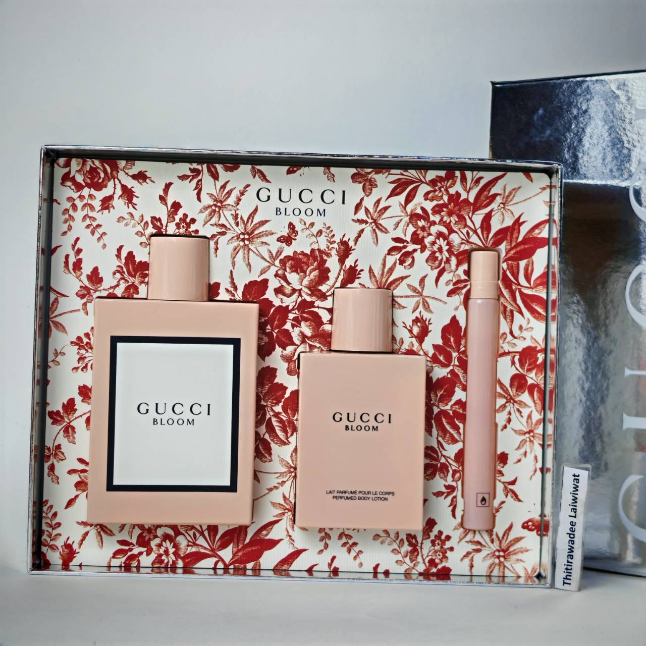 น้ำหอมแท้ Gucci bloom edp Set 3pcs (100ml + Lotion 100ml + 10ml )