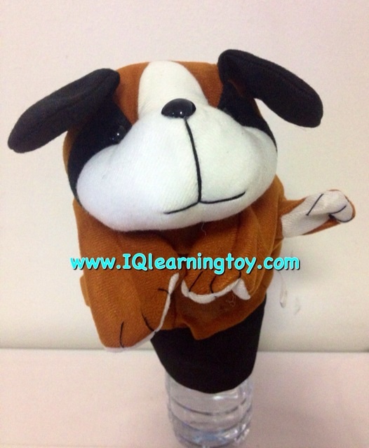 Dog-หุ่นมือตุ๊กตาสัตว์สอนคำศัพท์รูปสุนัข ใช้ประกอบการสอนหรือใช้เพื่อเสริมในกิจกรรมต่างๆ ให้สนุกสนาน มีชีวิตชีวามากขึ้น