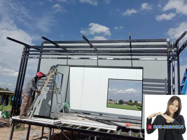 ออฟฟิศสำเร็จรูป บ้านสำเร็จรูป 3.00x5.00เมตร