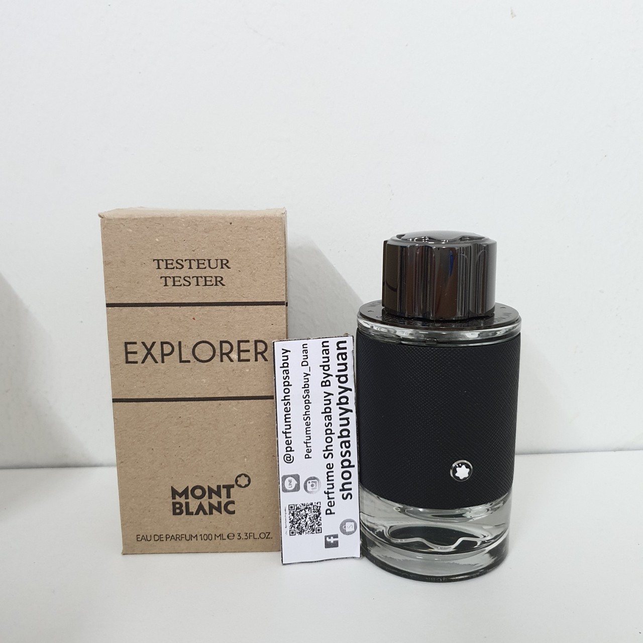 น้ำหอมแท้ MontBlanc Explorer EDP for men 100ml กล่องเทสเตอร์ ใครชอบแนว Creed Aventus