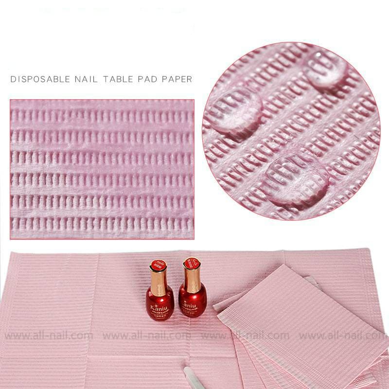 แผ่นกระดาษรองทำเล็บ (12แผ่น)