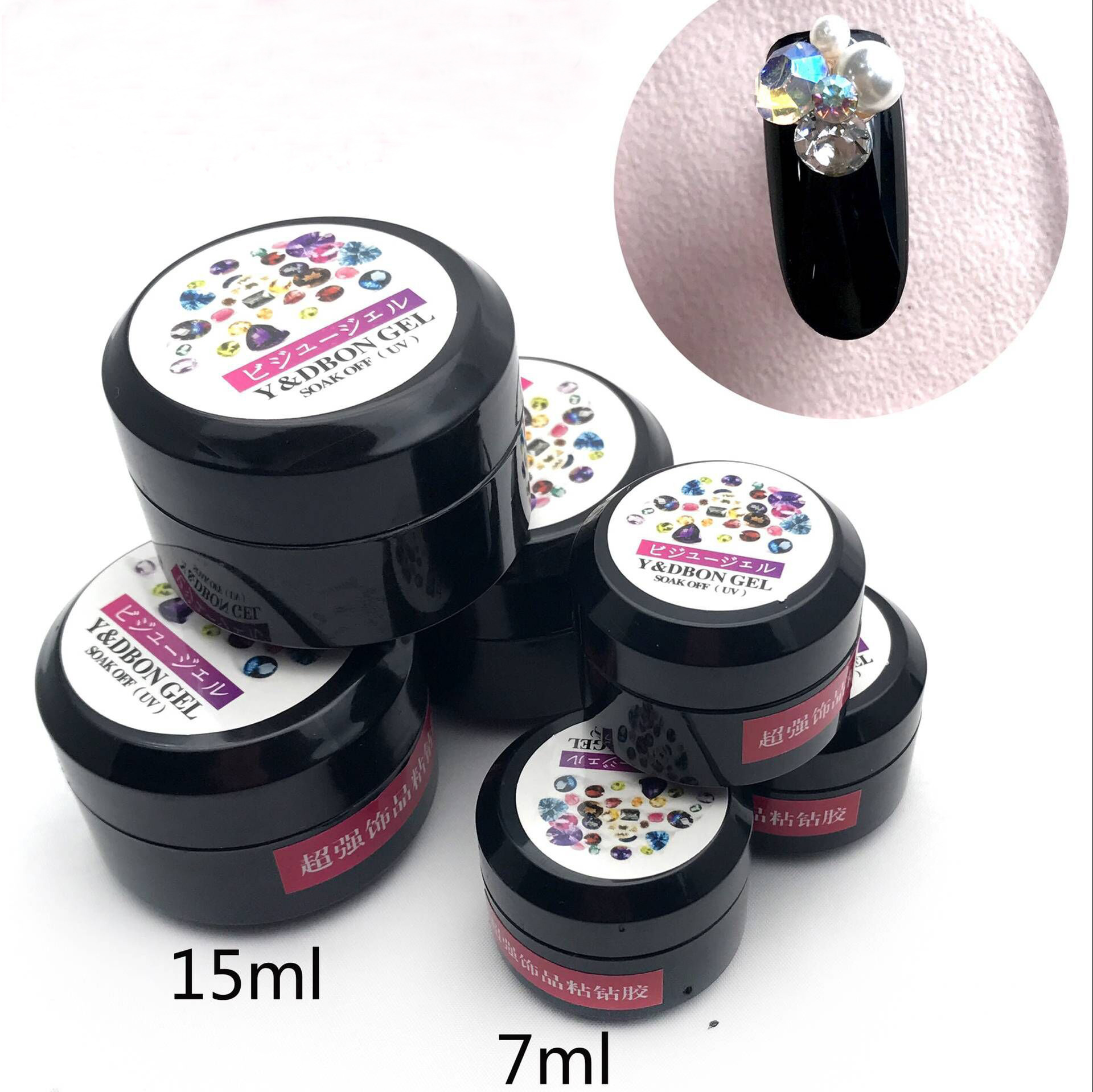 กาวเจลติดเครื่องประดับ ติดเพชร ติดอะไหล่ ใช้กับเครื่องอบ UV/LED