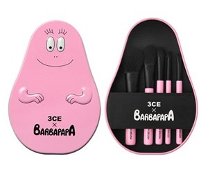 STYLENANDA 3CE BARBAPAPA BRUSH KIT (53,000won)