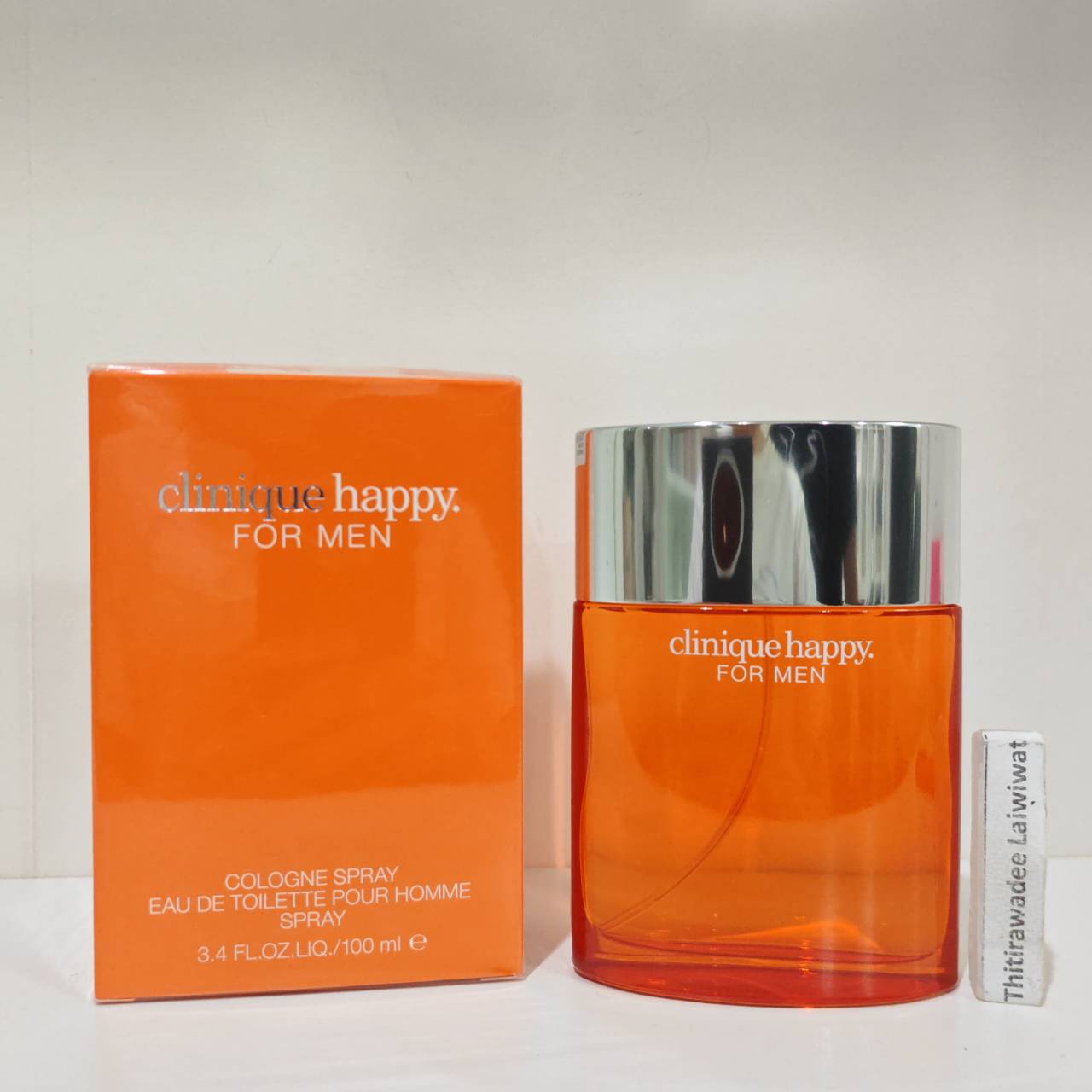 น้ำหอม Clinique Happy For Men Eau De Toilette Spray 100มิล กล่องซีล