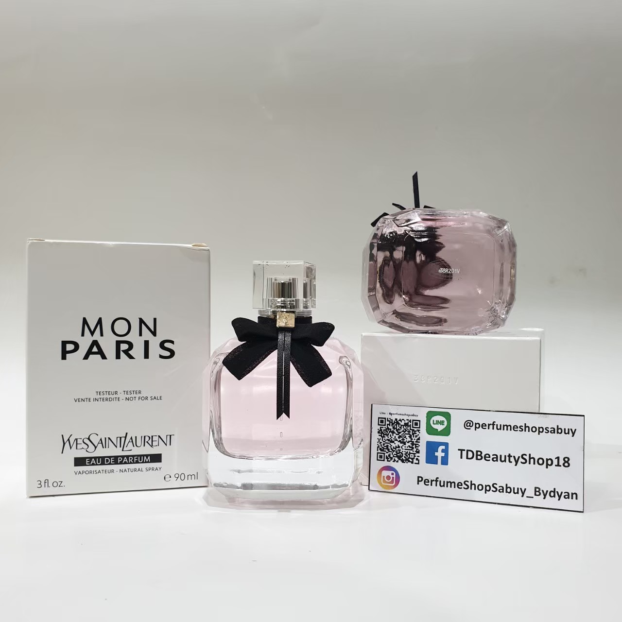น้ำหอมแท้ YSL Mon Paris EDP 90ml กล่องเทสเตอร์