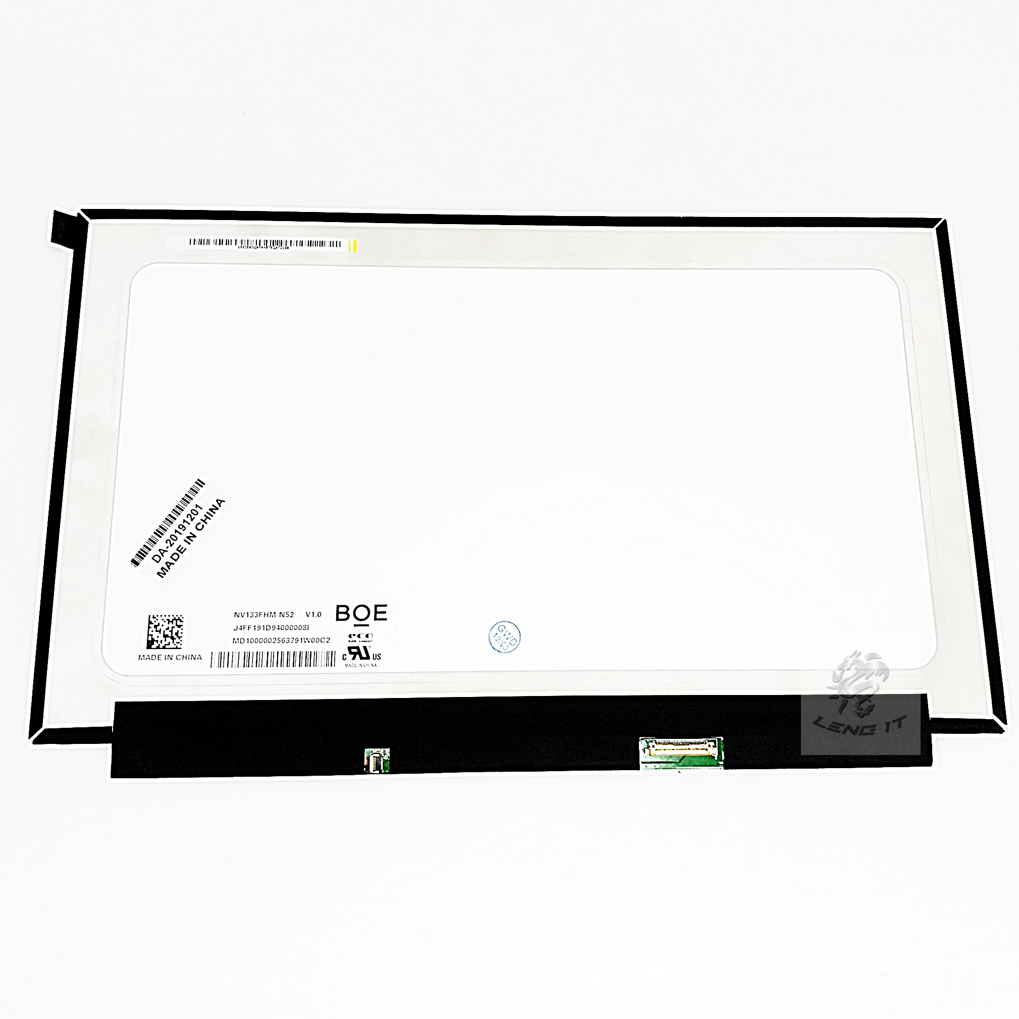 LED Panel จอโน๊ตบุ๊ค ขนาด 13.3 นิ้ว SLIM 30 PIN FULL HD IPS ไม่มีขอบ ไม่มีหู (30 CM) สำหรับ DELL INSPIRON 13 7370 , DELL INSPIRON 13 7373 (NON -TOUCH Panel)