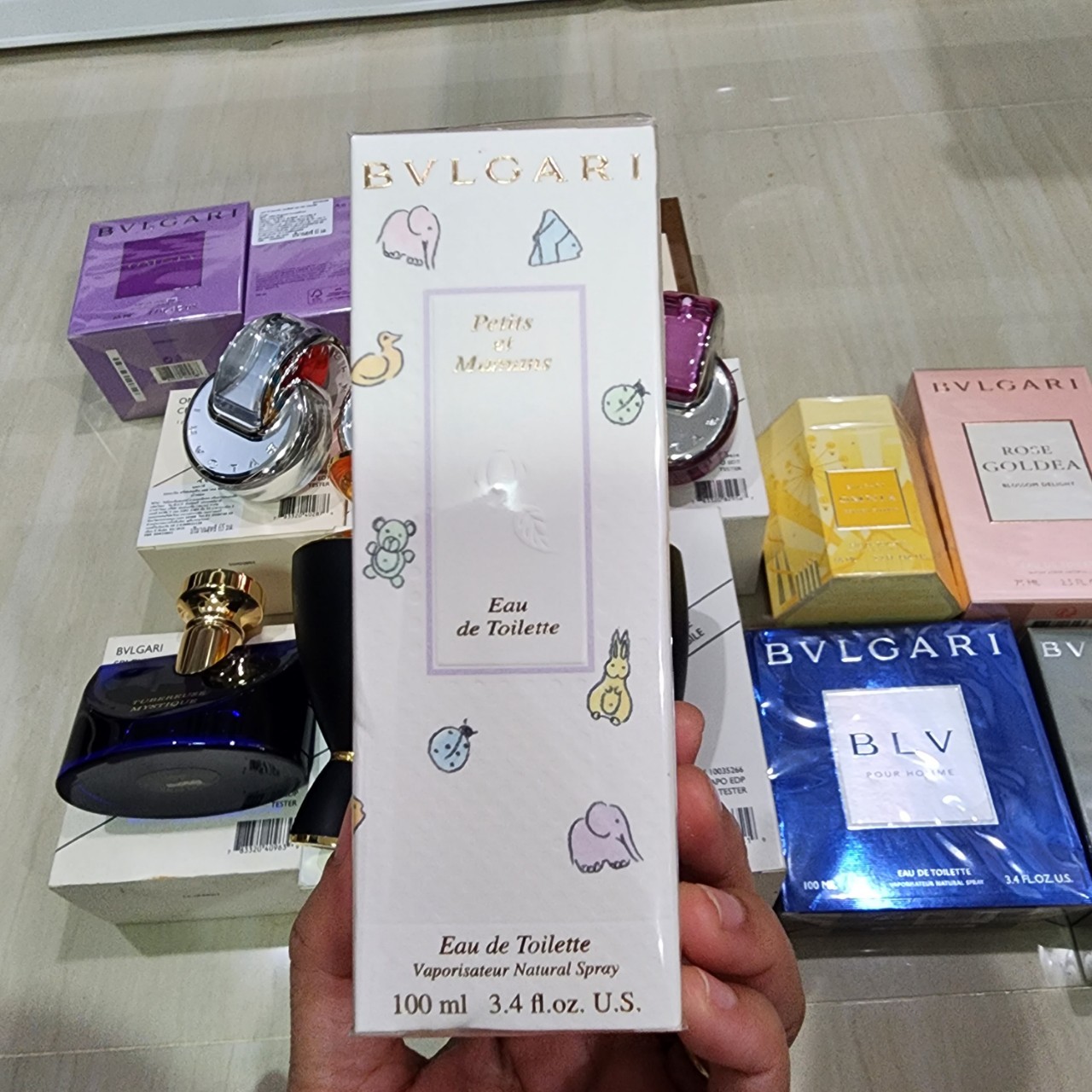 น้ำหอมแท้ Bvlgari Petits Et Mamans EDT 100 ml. กล่องซีล