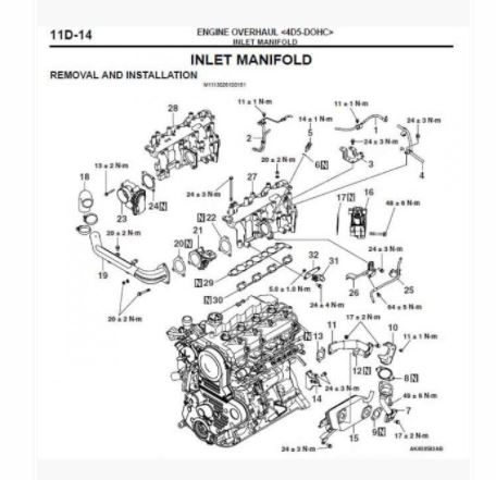 CD คู่มือการซ่อมและ WIRING DIAGRAM MITSUBISHI TRITON_(เครื่องยนต์ 4D5, 4M4)