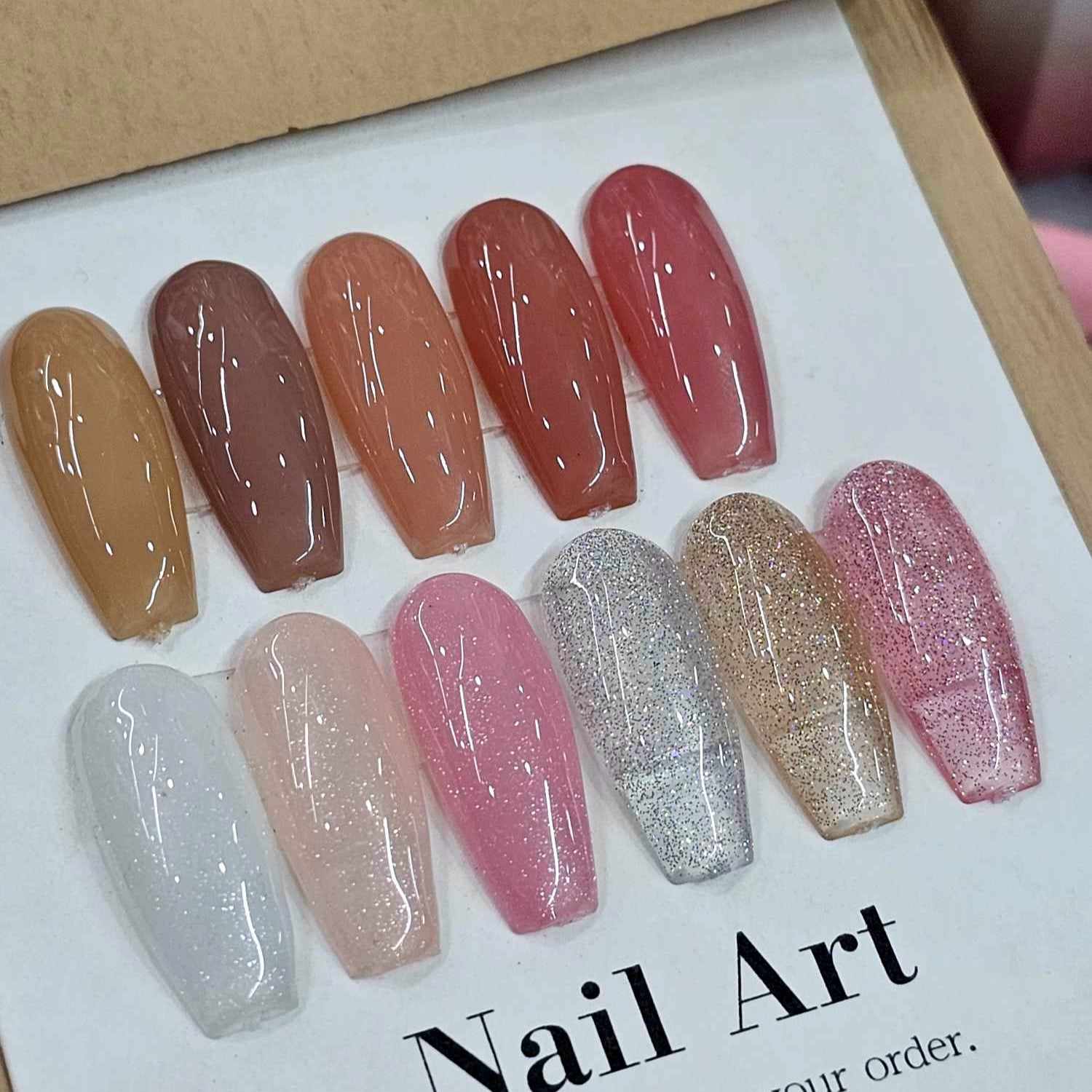 RUBBER BASE GEL รับเบอร์เบสเจล สีเจลเพิ่มความหนาเล็บ เจลถนอมหน้าเล็บ 15ml