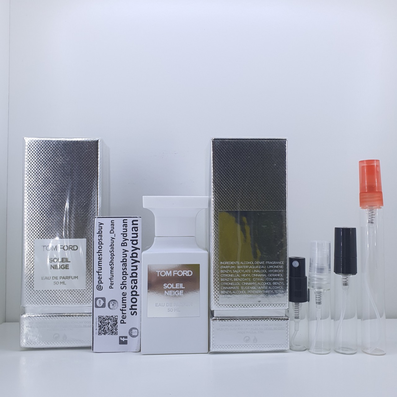 น้ำหอมแท้แบ่งขาย Tom Ford Soleil Neige EAU DE PARFUM💕Travel Size #แบบทดลอง