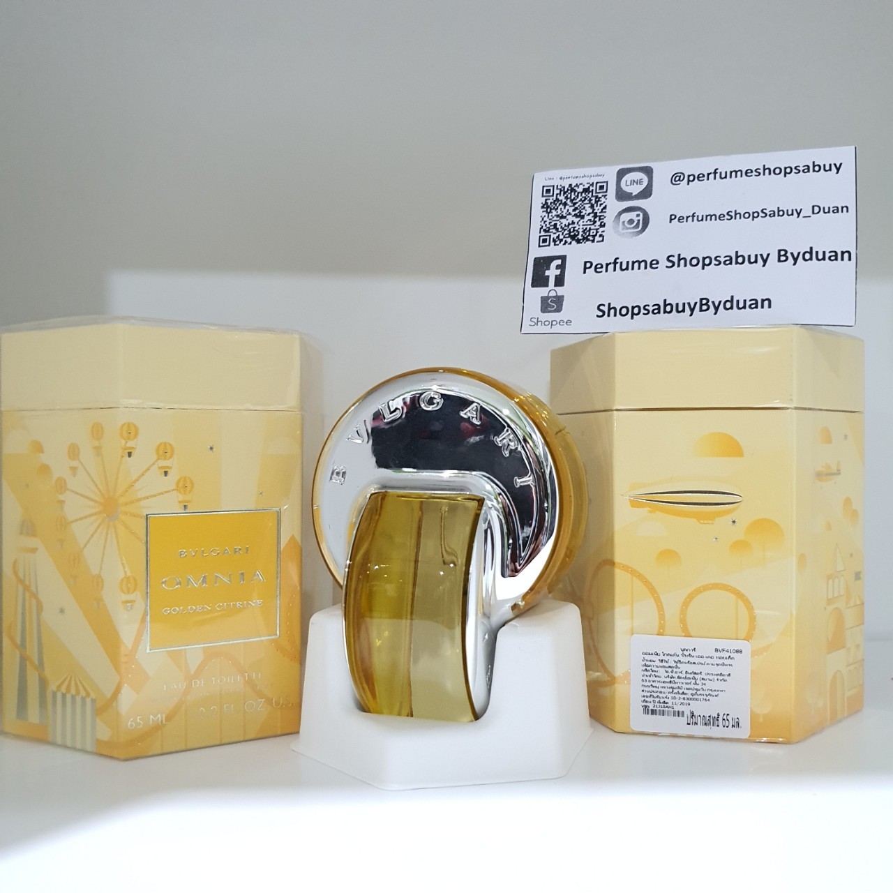 น้ำหอมแท้แบ่งขาย Bvlgari Omnia Golden Citrine EDT Limited Edition 💦แบ่ง 💕Travel Size แบบทดลอง