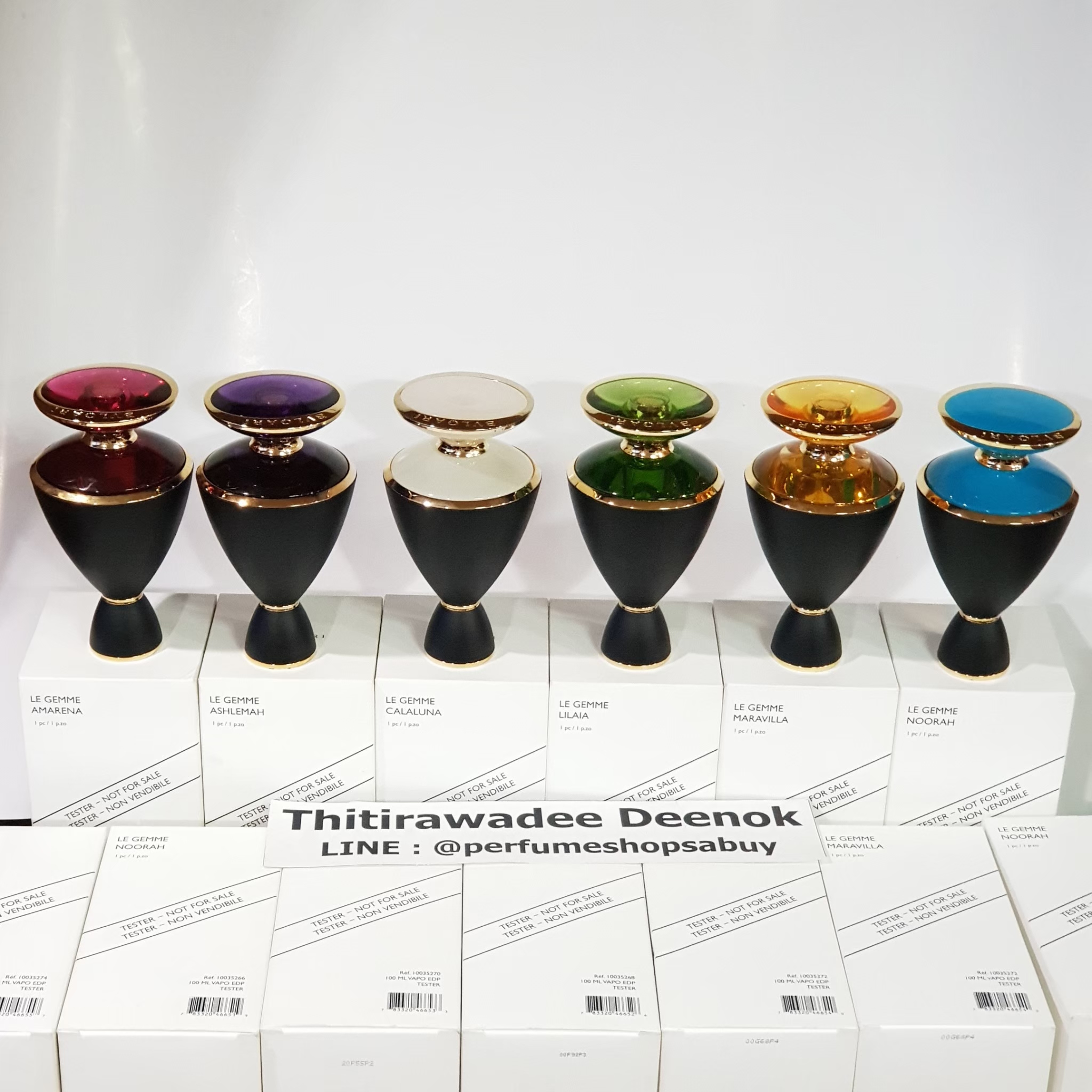 น้ำหอมแท้แบ่งขาย BVLGARI LE GEMME COLLECTION Calaluna ขาว 💦แบ่ง 💕Travel Size แบบทดลอง