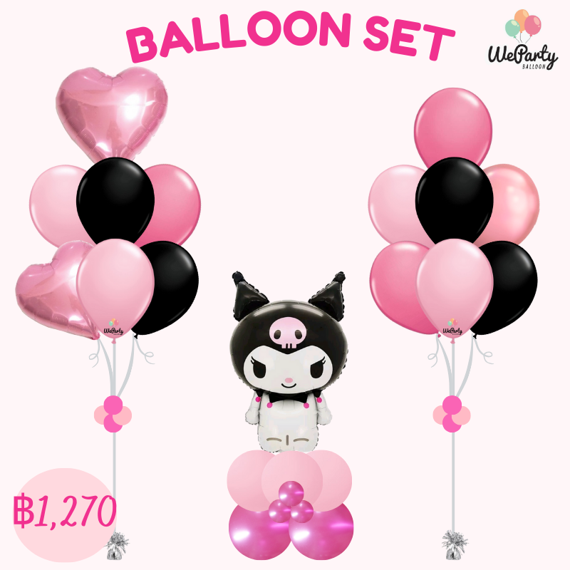 HBD KUROMIลูกโป่งวันเกิดคุโรมิ (with Helium)สนใจติดต่อสั่งซื้อ Line: @weparty (มี@ ด้านหน้า)