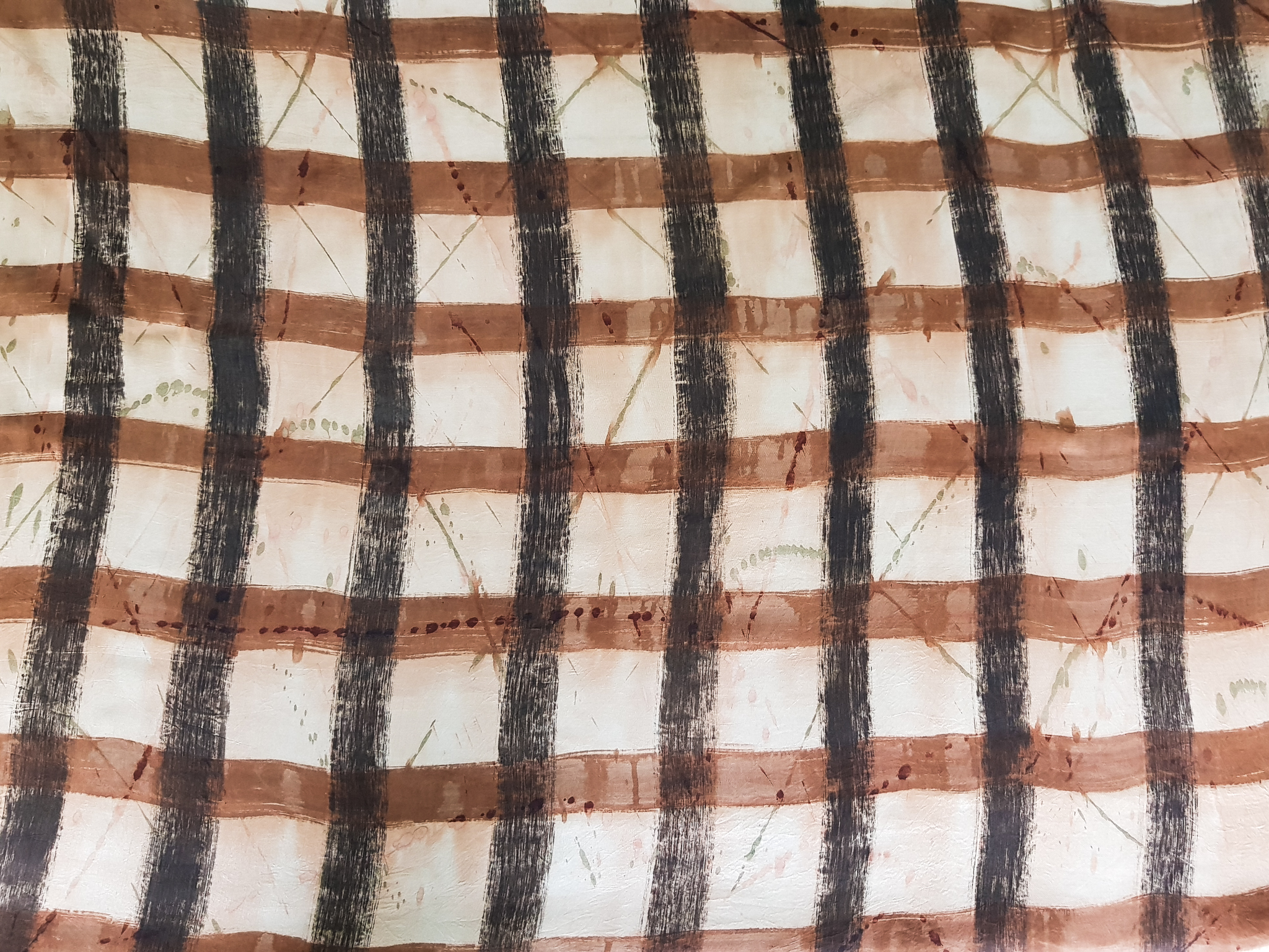Rukbatik ผ้าผืน [ลายโสร่งไทลื้อ] ผ้าฝ้าย สีตามที่ลูกค้าต้องการ