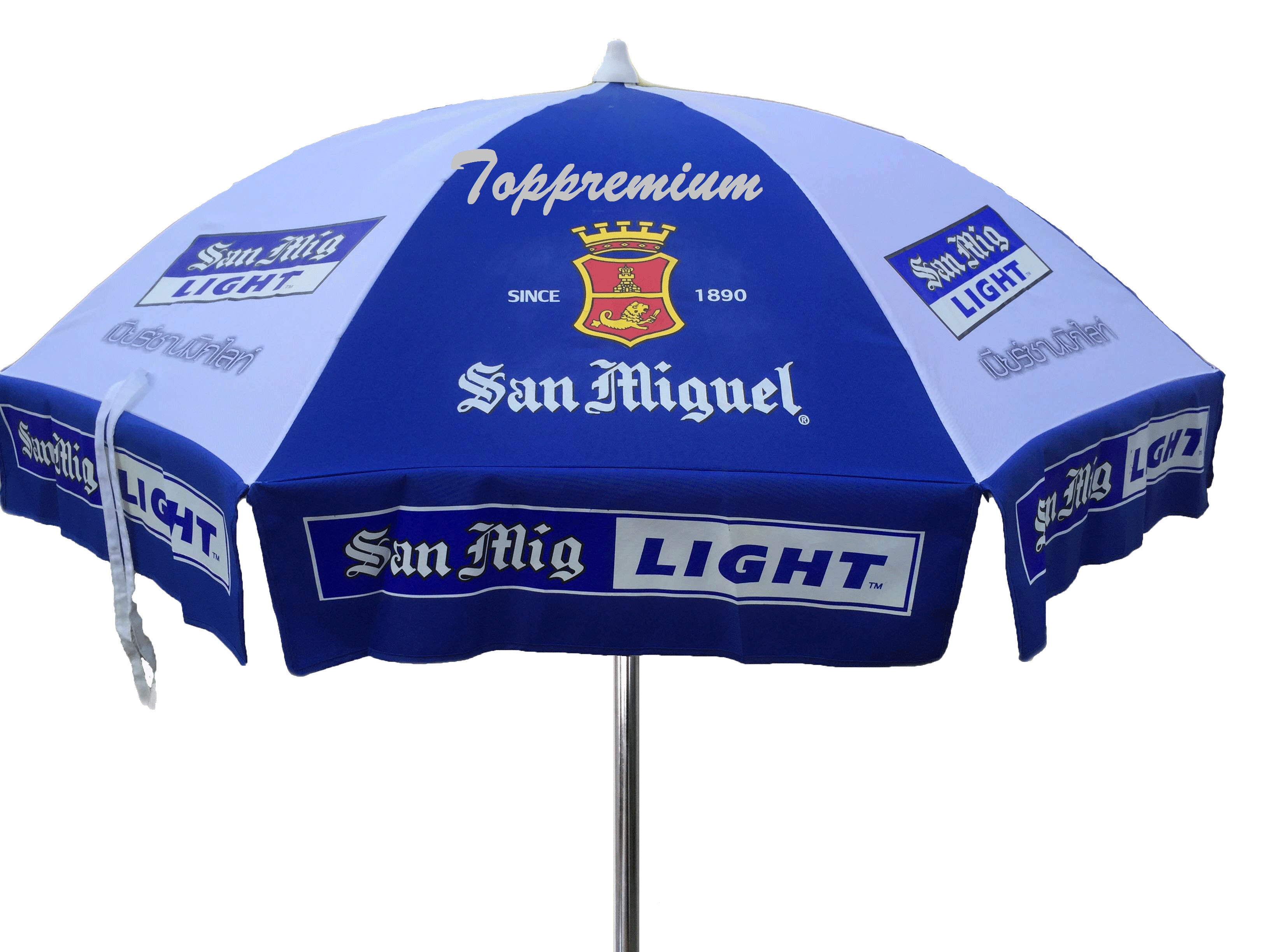 ร่มสนาม ขนาด 36 นิ้ว ทรงกลม